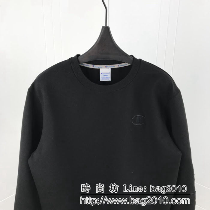 ChamPion冠軍 18ss專櫃同步 秋冬新品 經典品牌刺繡logo圖案 男款加絨衛衣套裝 ydi1725